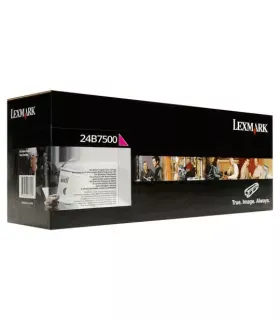 Lexmark 24B7500 Magenta Cartucho de Toner Original - 24B7500