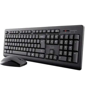 Trust Primo Pack de Teclado USB Inalambrico + Raton USB Inalambrico 3 Botones
