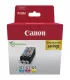 Canon CL521 Pack de 3 Cartuchos de Tinta Originales Cyan, Magenta y Amarillo - 2934B015