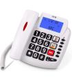 SPC Comfort Volume 2 Telefono Fijo Senior - Teclas Extragrandes - Memorias Directas con Fotografia - Gran Volumen de Timbre - Se
