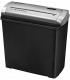 Fellowes Trito 2S Destructora de Papel Manual Corte en Tiras - Destruye hasta 5 Hojas - 11 Litros - Color Negro/Gris