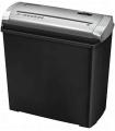 Fellowes Trito 2S Destructora de Papel Manual Corte en Tiras - Destruye hasta 5 Hojas - 11 Litros - Color Negro/Gris