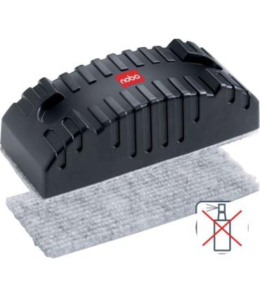 Nobo Almohadillas de Recambio para Borrador de Pizarra Blanca - Paquete de 10 Unidades - Accesorios para Pizarra Blanca - Color.