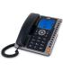 SPC Telefono Fijo Office Pro - Pantalla Iluminada Azul - Teclas Grandes - Memorias Directas - Manos Libres - Identificador de Ll