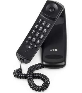 SPC Original Lite 2 Telefono Fijo - sin Pilas - sin Conexion a la Luz - Indicador Luminoso - 10 Memorias Indirectas - Compacto..