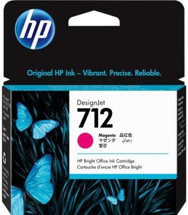 HP 712 Magenta Cartucho de Tinta Original - 3ED68A