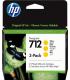 HP 712 Amarillo Pack de 3 Cartuchos de Tinta Originales - 3ED79A