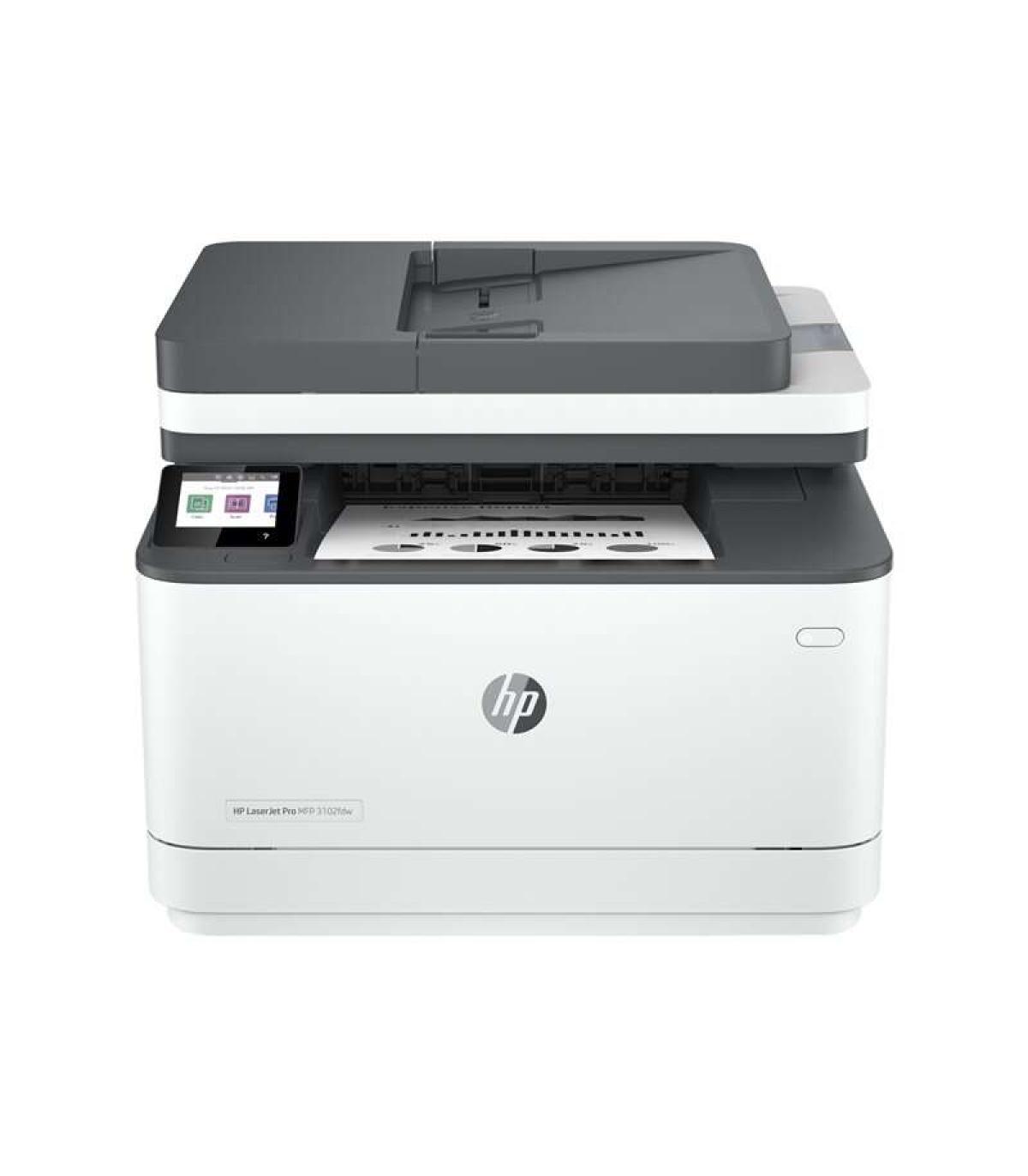 HP LaserJet Pro 3102fdw Impresora Multifuncion Laser Monocromo Fax WiFi Duplex 35ppm