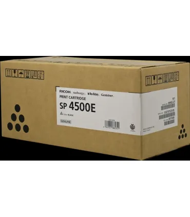 Ricoh Aficio SP3600/SP3610/SP4500/SP4510 Negro Cartucho de Toner Original - SP4500E/407340