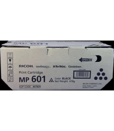 Ricoh Aficio MP501/MP601 Negro Cartucho de Toner Original - 407824