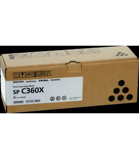 Ricoh Aficio SP-C361 Negro Cartucho de Toner Original - 408250/SPC360X
