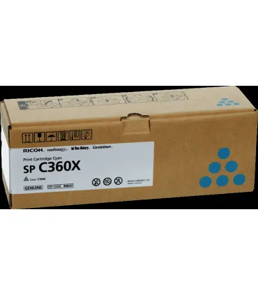 Ricoh Aficio SP-C361 Cyan Cartucho de Toner Original - 408251/SPC360X