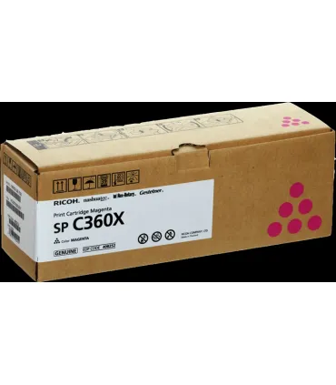 Ricoh Aficio SP-C361 Magenta Cartucho de Toner Original - 408252/SPC360X