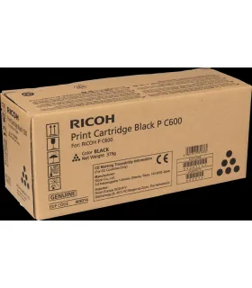 Ricoh PC600 Negro Cartucho de Toner Original - 408314/P C600BK