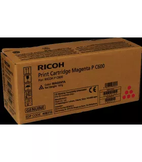 Ricoh PC600 Magenta Cartucho de Toner Original - 408316/P C600M