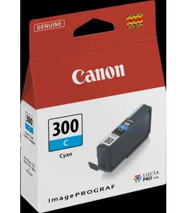 Canon PFI300 Cyan Cartucho de Tinta Original - 4194C001/PFI300C