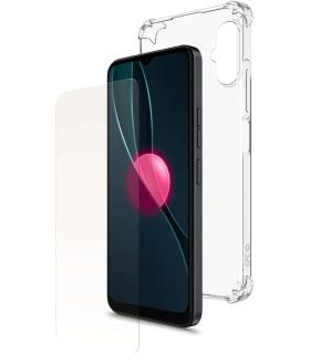 SPC Pack de Funda y Cristal Templado Compatible con SPC Discovery de 6.5" - Carcasa Extrarresistente - Proteccion contra Arañazo