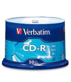 Verbatim CD-R 52x 700MB (Tarrina 50 Uds