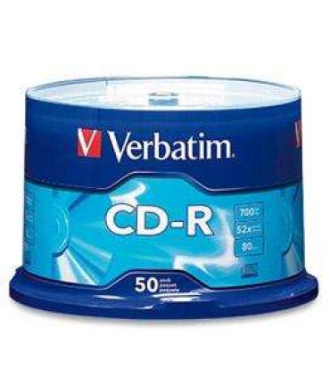 Verbatim CD-R 52x 700MB (Tarrina 50 Uds