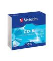 Verbatim CD-R 700MB Caja (Pack 10 Uds)