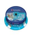 Verbatim CD-R Printables 52x 700MB (Tarrina 25 Uds)