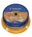 Verbatim DVD-R 16x 4.7GB (Tarrina 25 Uds)