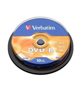 Verbatim DVD-R 16x 4.7GB (Tarrina 10 Uds