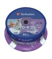 Verbatim DVD+R Doble Capa Printables 8x 8.5GB (Tarrina 25 Uds)