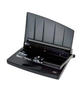 GBC Encuadernadora de Espiral Wirebind W15 - Capacidad de Perforacion 15 Hojas - Asa de Transporte - Mandos Sencillos y Faciles.