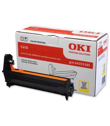 OKI C610 Amarillo Tambor de Imagen Original - 44315105 (Drum