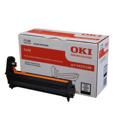 OKI C610 Negro Tambor de Imagen Original - 44315108 (Drum