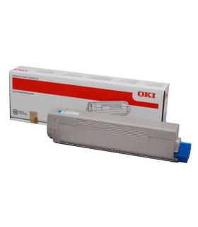 OKI C822 Cyan Cartucho de Toner Original - 44844615