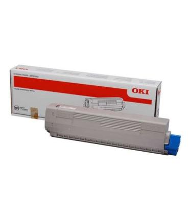 OKI C822 Negro Cartucho de Toner Original - 44844616