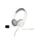 Energy Sistem Auriculares Office 3 - USB y 3.5mm Plug - Control de Volumen y Silencio - Brazo Retractil Microfono - Color Blanco