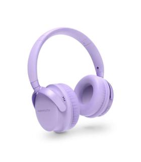 Energy Sistem Auriculares Bluetooth Style 3 - Graves Profundos - Llamadas de Voz de Alta Calidad - Plegable - Color Violeta