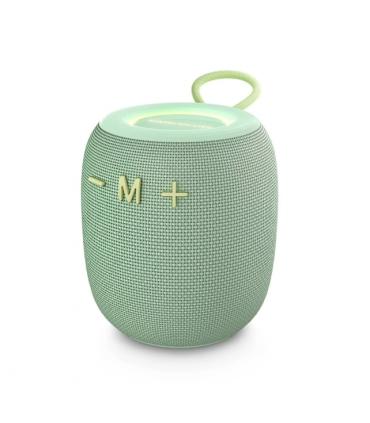 Energy Sistem Bloom Altavoz Bluetooth - 18h de Bateria - Luces LED - Tecnologia True Wireless Stereo - IPX6 - Color Verde