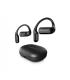 Energy Sistem OpenWave Auriculares True Wireless - 25 Horas de Autonomia - Resistentes al Agua - Sistema Secure Fit - Color Negr