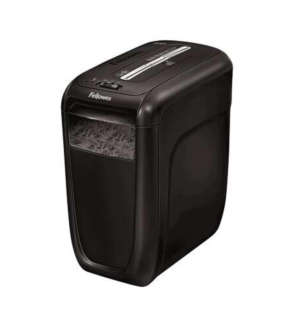 Fellowes 60Cs Destructora de Papel Manual Corte en Particulas - Destruye hasta 10 Hojas - 22L