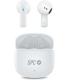 Auriculares Bluetooth SPC Zion 2 Play con estuche de carga/ Autonomía 7h/ Stick Corto 30mm/ Blancos