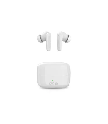 Auriculares Bluetooth SPC Ether 2 Pro con estuche de carga/ Autonomía 6.5h/ Blancos