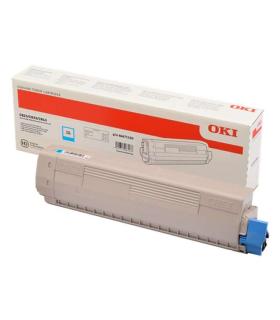 OKI C823/C833/C843 Cyan Cartucho de Toner Original - 46471103