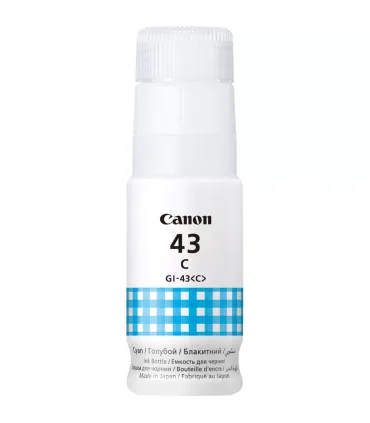 Canon GI43 Cyan Botella de Tinta Original - GI43C/4672C001