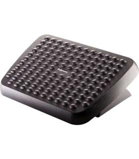 Fellowes Reposapies Ajustable Ergonomico - Superficie Estilo Masaje - 2 Ajustes de Altura - Color Negro