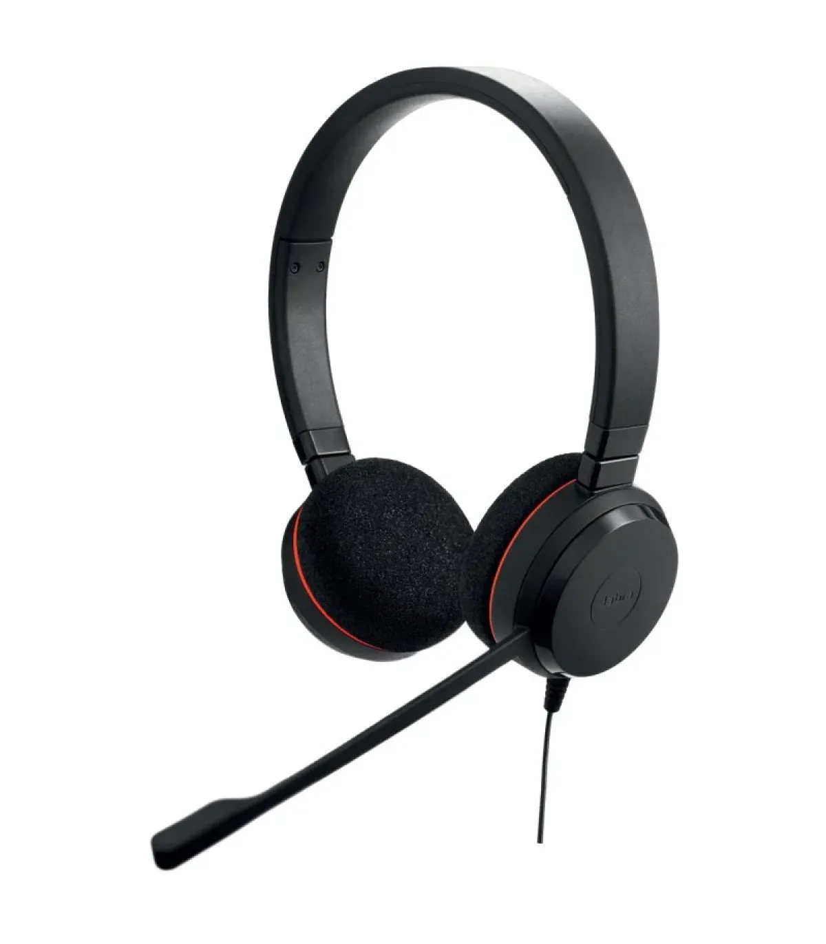 Jabra Evolve 20 Auriculares con Microfono USB - Cancelacion de Ruido - Diadema Ajustable - Controles en Cable - Color Negro