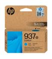 HP 937e Cyan Cartucho de Tinta Original - 4S6W6NE