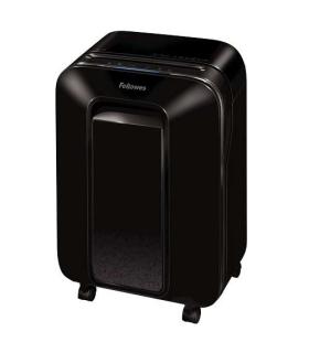Fellowes LX201 Destructora de Papel Manual Microcorte - Destruye hasta 12 Hojas - 22L - Color Negro