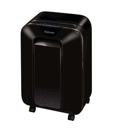 Fellowes LX201 Destructora de Papel Manual Microcorte - Destruye hasta 12 Hojas - 22L - Color Negro