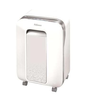 Fellowes LX201 Destructora de Papel Manual Microcorte - Destruye hasta 12 Hojas - 22L - Color Blanco