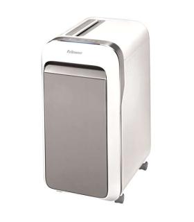 Fellowes LX221 Destructora de Papel Manual Microcorte - Destruye hasta 20 Hojas - 30L - Color Blanco