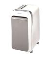Fellowes LX221 Destructora de Papel Manual Microcorte - Destruye hasta 20 Hojas - 30L - Color Blanco